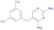 2,4-Pyrimidinediamine, 5-[(3,5-dimethylphenyl)methyl]-