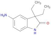 2H-Indol-2-one, 5-amino-3,3-diethyl-1,3-dihydro-