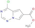 Pyrrolo[2,1-f][1,2,4]triazine-6-carboxylic acid, 4-chloro-, methyl ester