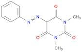 2,4,6(1H,3H,5H)-Pyrimidinetrione, 1,3-dimethyl-5-(2-phenyldiazenyl)-
