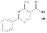 4-Methyl-2-phenylpyrimidine-5-carbohydrazide