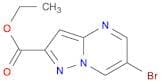 Pyrazolo[1,5-a]pyrimidine-2-carboxylic acid, 6-bromo-, ethyl ester