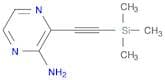 3-((Trimethylsilyl)ethynyl)pyrazin-2-amine