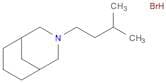 3-Azabicyclo[3.3.1]nonane, 3-(3-methylbutyl)-, hydrobromide (1:1)