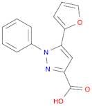 1H-Pyrazole-3-carboxylic acid, 5-(2-furanyl)-1-phenyl-