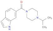 Methanone, 1H-indol-6-yl[4-(1-methylethyl)-1-piperazinyl]-