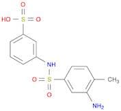 Benzenesulfonic acid, 3-[[(3-amino-4-methylphenyl)sulfonyl]amino]-