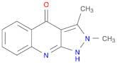 4H-Pyrazolo[3,4-b]quinolin-4-one, 1,2-dihydro-2,3-dimethyl-