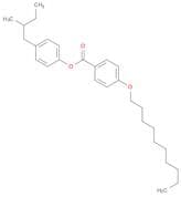 Benzoic acid, 4-(decyloxy)-, 4-(2-methylbutyl)phenyl ester