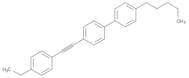 1,1'-Biphenyl, 4-[2-(4-ethylphenyl)ethynyl]-4'-pentyl-