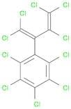 Benzene, 1,2,3,4,5-pentachloro-6-[2,3,3-trichloro-1-(dichloromethylene)-2-propen-1-yl]-