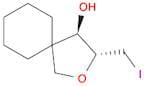 2-Oxaspiro[4.5]decan-4-ol, 3-(iodomethyl)-, trans- (9CI)