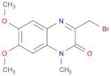 2(1H)-Quinoxalinone,3-(bromomethyl)-6,7-dimethoxy-1-methyl-