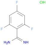 2,4,6-trifluorobenzene-1-carboximidamide hydrochloride