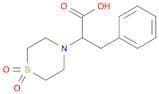 2-(1,1-Dioxidothiomorpholino)-3-phenylpropanoic acid