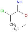 Propanimidic acid, 2-chloro-, ethyl ester