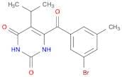 6-(3-bromo-5-methylbenzoyl)-5-propan-2-yl-1H-pyrimidine-2,4-dione