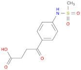 4-(4-(Methylsulfonamido)phenyl)-4-oxobutanoic acid