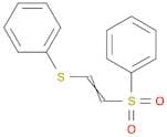 Benzene, [[2-(phenylsulfonyl)ethenyl]thio]-