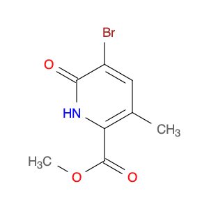 2-Pyridinecarboxylic acid, 5-bromo-1,6-dihydro-3-methyl-6-oxo-, methyl ester