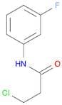 Propanamide, 3-chloro-N-(3-fluorophenyl)-