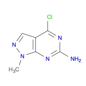 1H-Pyrazolo[3,4-d]pyrimidin-6-amine, 4-chloro-1-methyl-