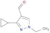 3-Cyclopropyl-1-ethyl-1H-pyrazole-4-carbaldehyde