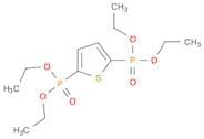 Phosphonic acid, 2, 5-thiophenediylbis-, tetraethyl ester (9CI)