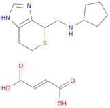 Thiopyrano[3,4-d]imidazole-4-methanamine, N-cyclopentyl-1,4,6,7-tetrahydro-, (2E)-2-butenedioate (…