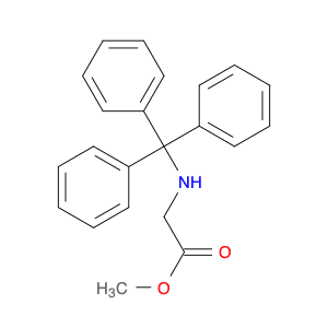 methyl 2-[(triphenylmethyl)amino]acetate
