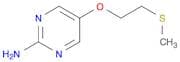 5-(2-(Methylthio)ethoxy)pyrimidin-2-amine