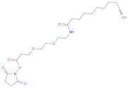 2,5-dioxopyrrolidin-1-yl 3-(2-(2-undec-10-ynamidoethoxy)ethoxy)propanoate