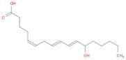 5,8,10-Heptadecatrienoic acid, 12-hydroxy-, (E,E,Z)-