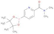 2-Pyridinecarboxamide, N,N-dimethyl-5-(4,4,5,5-tetramethyl-1,3,2-dioxaborolan-2-yl)-