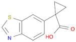 1-(Benzo[d]thiazol-6-yl)cyclopropanecarboxylic acid