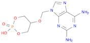 9H-Purine-2,6-diamine, 9-[[(2-hydroxy-2-oxido-1,3,2-dioxaphosphorinan-5-yl)oxy]methyl]-