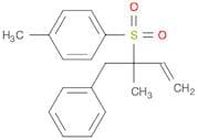 Benzene, 1-methyl-4-[[1-methyl-1-(phenylmethyl)-2-propen-1-yl]sulfonyl]-