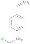 Silane, chloro(4-ethenylphenyl)methyl-
