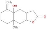 Naphtho[2,3-b]furan-2(3H)-one, 3aα,4,4a,5,6,7,8,8a,9,9aα-decahydro-4aα-hydroxy-8aβ-methyl-5-methyl…