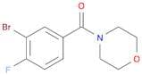 N-(3-Bromo-4-fluorobenzoyl)morpholine