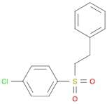 Benzene, 1-chloro-4-[(2-phenylethyl)sulfonyl]-
