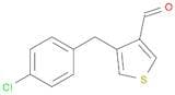 4-(4-Chlorobenzyl)thiophene-3-carbaldehyde