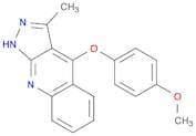 1H-Pyrazolo[3,4-b]quinoline, 4-(4-methoxyphenoxy)-3-methyl-