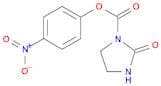 1-Imidazolidinecarboxylic acid, 2-oxo-, 4-nitrophenyl ester