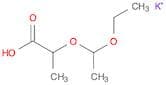 Propanoic acid, 2-(1-ethoxyethoxy)-, potassium salt (1:1)