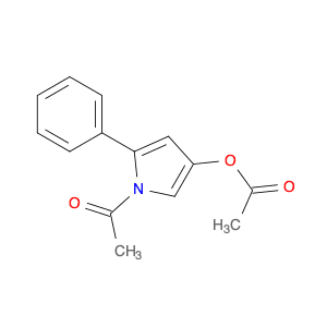 1-Acetyl-5-phenyl-1H-pyrrol-3-yl acetate