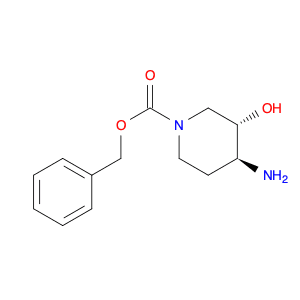 (3S,4S)-Benzyl 4-amino-3-hydroxypiperidine-1-carboxylate