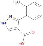 3-(o-tolyl)-1H-Pyrazole-4-carboxylic acid