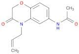 Acetamide, N-[3,4-dihydro-3-oxo-4-(2-propen-1-yl)-2H-1,4-benzoxazin-6-yl]-