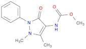 Carbamic acid, (2,3-dihydro-1,5-dimethyl-3-oxo-2-phenyl-1H-pyrazol-4-yl)-, methyl ester (9CI)